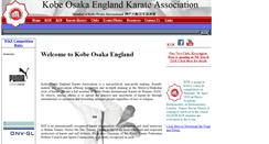 Desktop Screenshot of kobeosakaengland.org